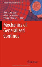 book Mechanics of Generalized Continua