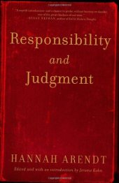 book Responsibility and Judgment