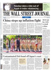 book The Wall Street Journal Asia, Wednesday, April 06, 2011