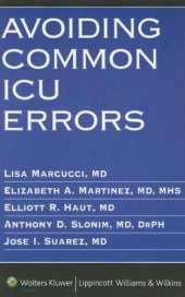 book Avoiding Common ICU Errors