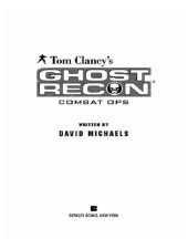 book Tom Clancy's Ghost Recon: Combat Ops