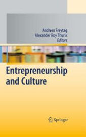 book Entrepreneurship and Culture