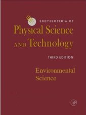 book Encyclopedia of Physical Science and Technology, 3e, Environmental Science