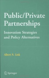 book Public private partnerships: innovation strategies and policy alternatives