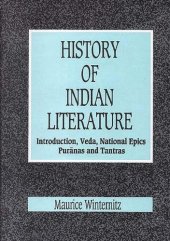 book A History of Indian Literature. Vol. I.