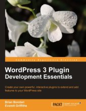 book WordPress 3 Plugin Development Essentials