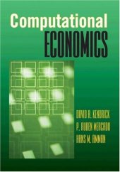 book Computational economics