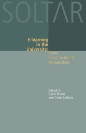 book E-Learning in the University: Some Constructionist Perspectives