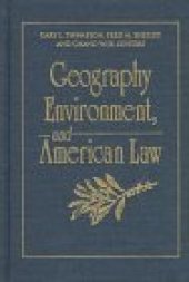 book Geography, Environment, and American Law