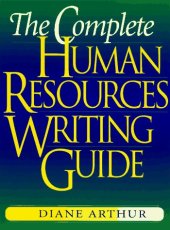 book The Complete Human Resources Writing Guide