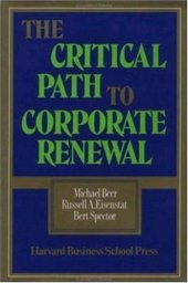 book The Critical Path to Corporate Renewal