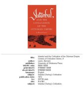 book Istanbul and the Civilization of the Ottoman Empire (Centers of Civilization Series)