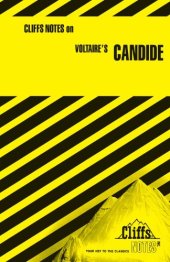 book Candide (Cliffs Notes)