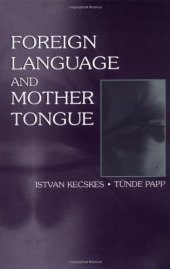 book Foreign Language and Mother Tongue