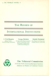 book The Reform of International Institutions