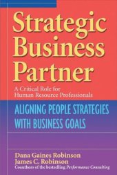 book Strategic Business Partner: Aligning People Strategies with Business Goals