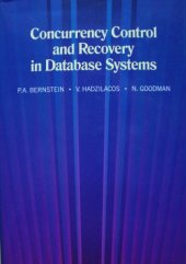 book Concurrency Control and Recovery in Database Systems