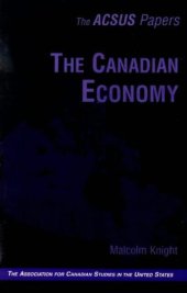 book The Canadian Economy (Acsus Papers)