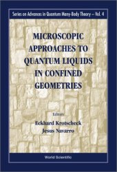 book Microscopic Approaches to Quantum Liquids in Confined Geometries