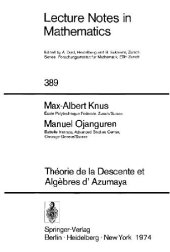 book Theorie de la Descente et Aigebres d' Azumaya