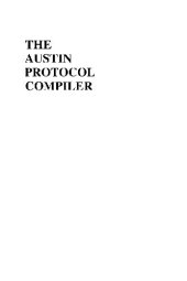 book The Austin protocol compiler