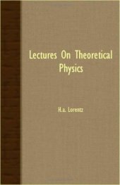 book Lectures on theoretical physics