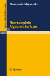 book Non-complete Algebraic Surfaces