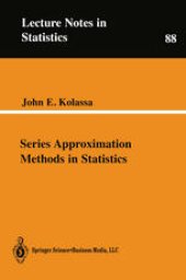 book Series Approximation Methods in Statistics