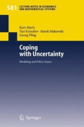 book Coping with Uncertainty: Modeling and Policy Issues