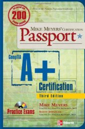 book Mike Meyers' A+ Certification Passport