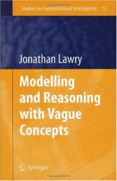 book Modelling and Reasoning with Vague Concepts