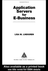 book Application servers for e-business