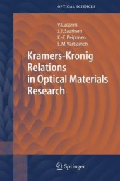 book Kramers-Kronig Relations in Optical Materials Research