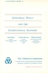 book Industrial Policy and the International Economy