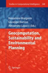 book Geocomputation, Sustainability and Environmental Planning