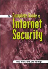 book The Complete Guide to Internet Security