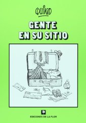 book Gente en su sitio   People in Their Place  Humor-Comic   Spanish 