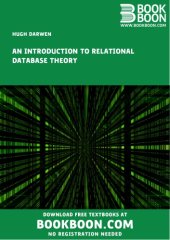 book An Introduction to Relational Database Theory