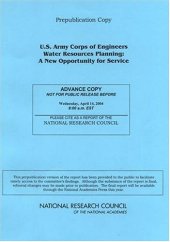 book U.S. Army Corps Of Engineers Water Resources Planning: A New Opportunity For Service