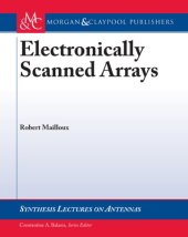 book Electronically Scanned Arrays (Synthesis Lectures on Antennas)