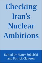 book Checking Iran's Nuclear Ambitions