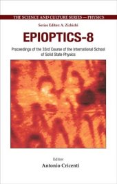 book Epioptics-8 (Science and Culture: Physics)