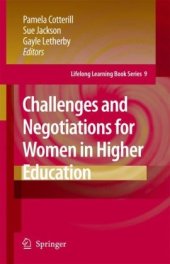 book Challenges and Negotiations for Women in Higher Education (Lifelong Learning Book Series)