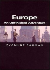 book Europe: an unfinished adventure