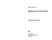 book Beating the Caro-Kann (Batsford Chess Library)