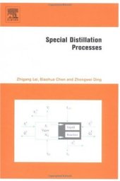 book Special Distillation Processes