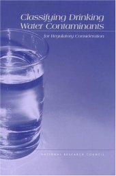 book Classifying Drinking Water Contaminants