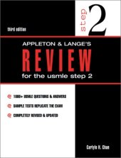 book Appleton & Lange's Review for the USMLE Step 2 - 3rd Edition