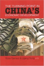 book The Turning Point in China's Economic Development