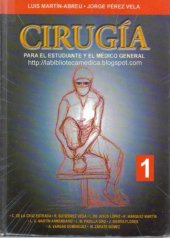 book CIRUGÍA para el estudiante y el médico general, tomo I